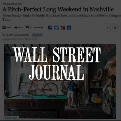 White's Mercantile is mentioned in Wall Street Journal White's Mercantile is mentioned in Wall Street Journal